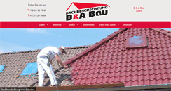 Desktop Screenshot of d-a-bau.de